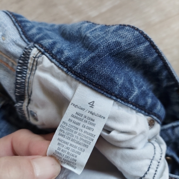 AEO Low Rise Ankle Cropped Jeans - Picture 11 of 12